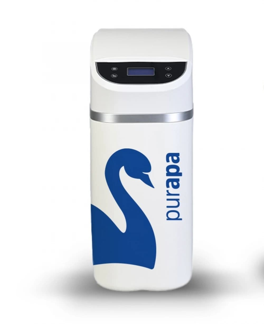 Dedurizator apă automat compact 9L rezină, 1 mc/h, Purapa